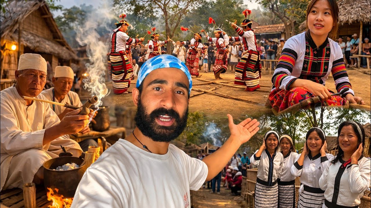 Mizo Tribes typical lifestyle || Chapcharkut Festival 2026 