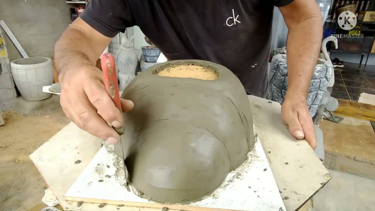 DIY - JOANINHA GIGANTE PARA PLANTAR FLOR DENTRO.