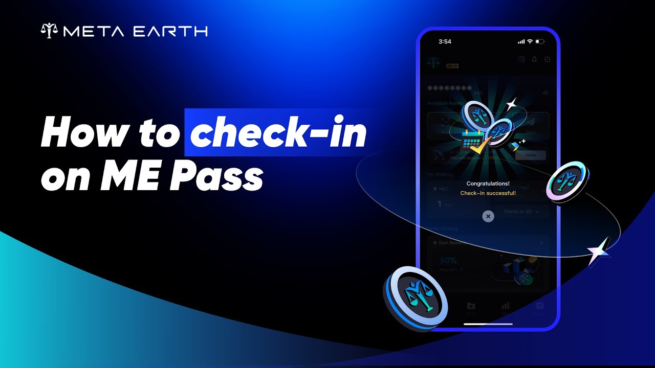 How to Complete Check-in Tasks on ME Pass and Claim Your Free 0.1 MEC Reward Monthly | ME Tutorial