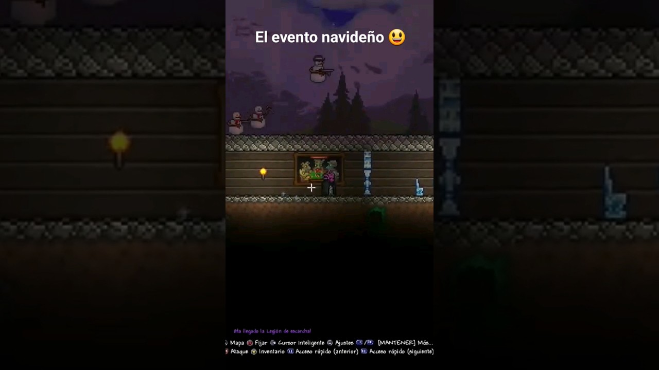 El evento navideño en terraria 😃 