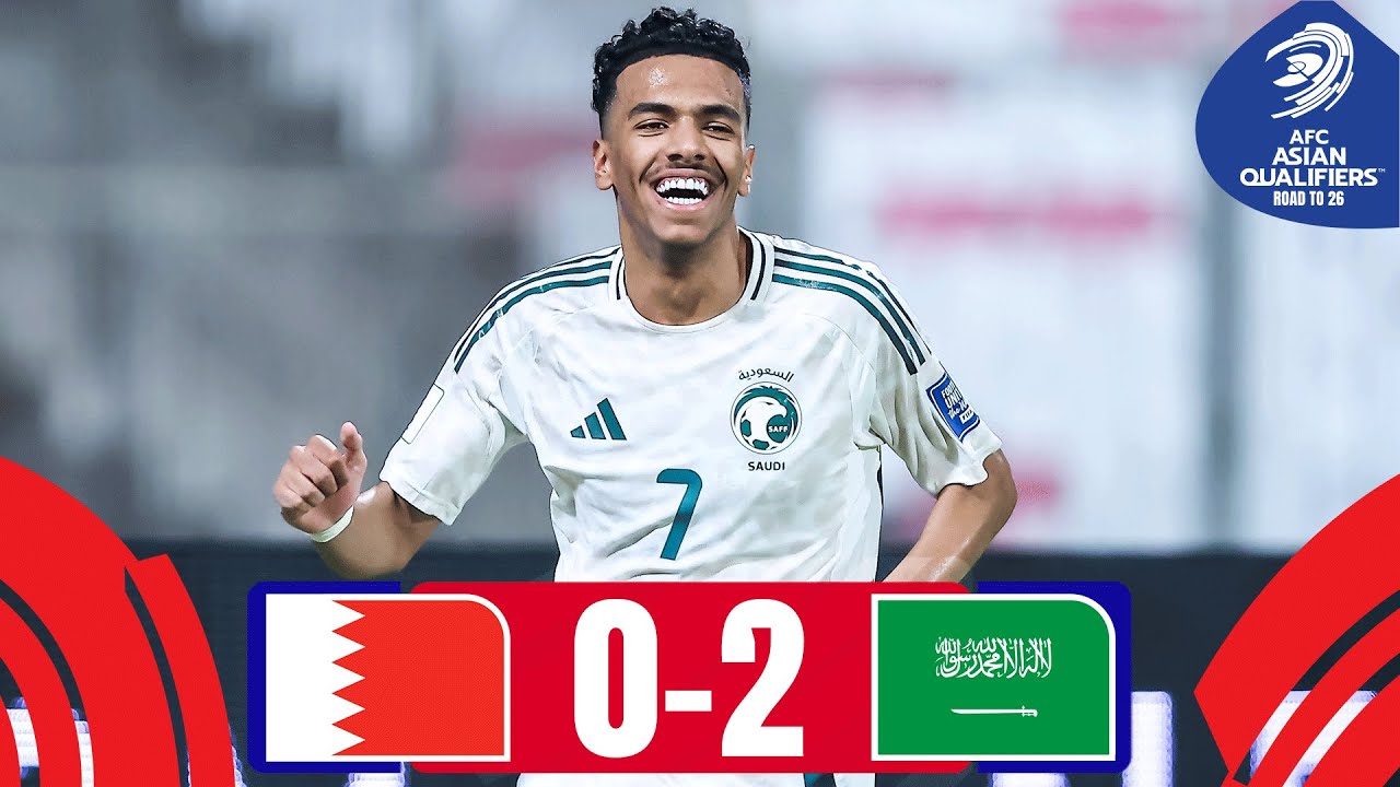 Saudi Arabia keep the door open! | Bahrain - Saudi Arabia | Highlights #AsianQualifiers - Road To 26