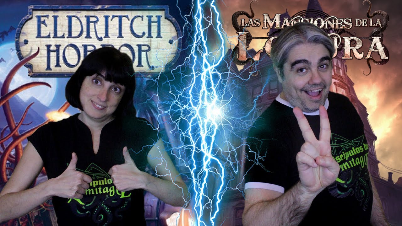ELDRITCH Horror Vs MANSIONES de la locura. Comparando juegos de mesa.