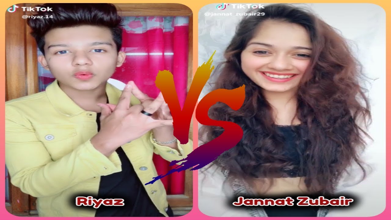 Riyaz Vs Jannat | Tiktok Superstar's Battle | Riyaz Fan Club