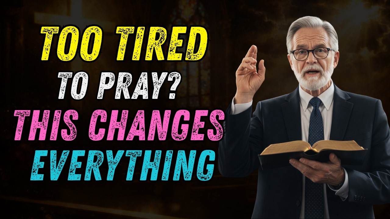 If You're Exhausted From Praying With No Answer, God Is About to Speak This One Thing