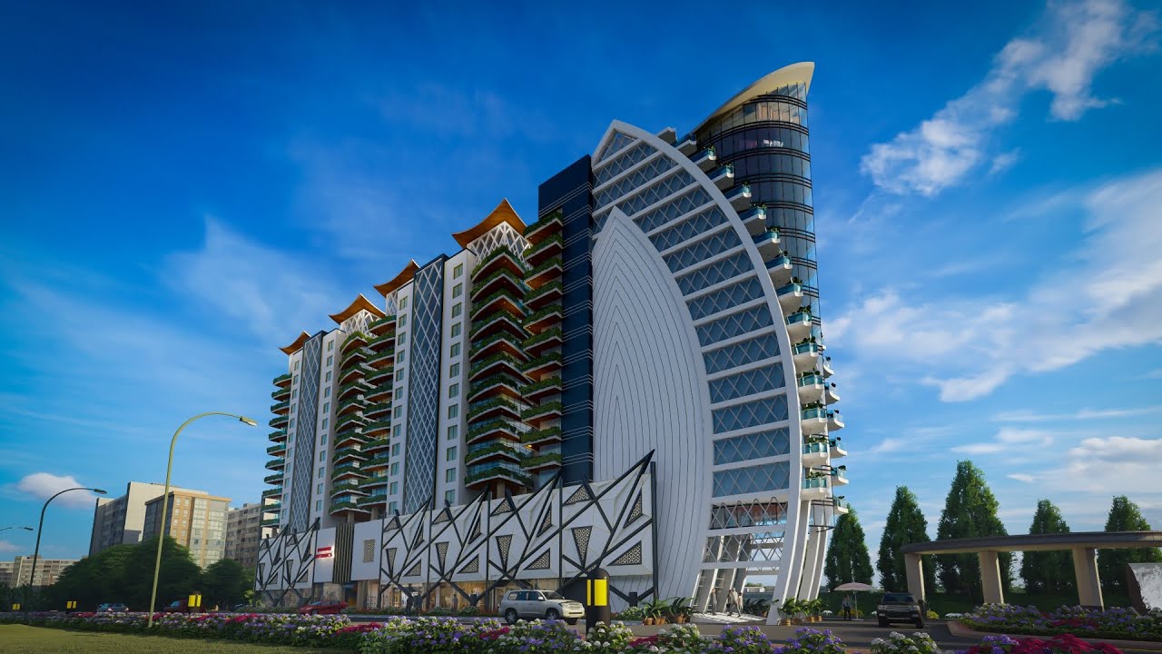 The new Icon Tower of Islamabad | Midtown Towers | By Cubic Developers | H-13 Islamabad