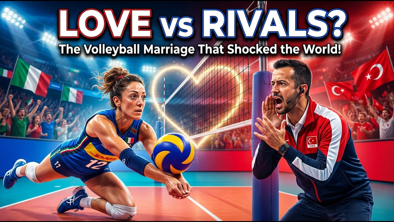 Monica De Gennaro &  Santarelli: Love vs Rivals? The Volleyball Marriage That Shocked the World!