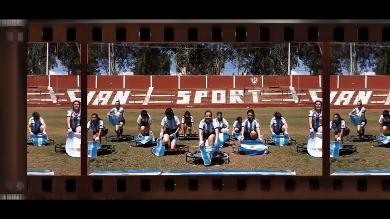 MOVIMIENTO MUNDIAL⚽️ Fut-Jump 2022. de Gisel Guenuer.. / JUMPVANS CON ANDRE / iron Ladys Fitness
