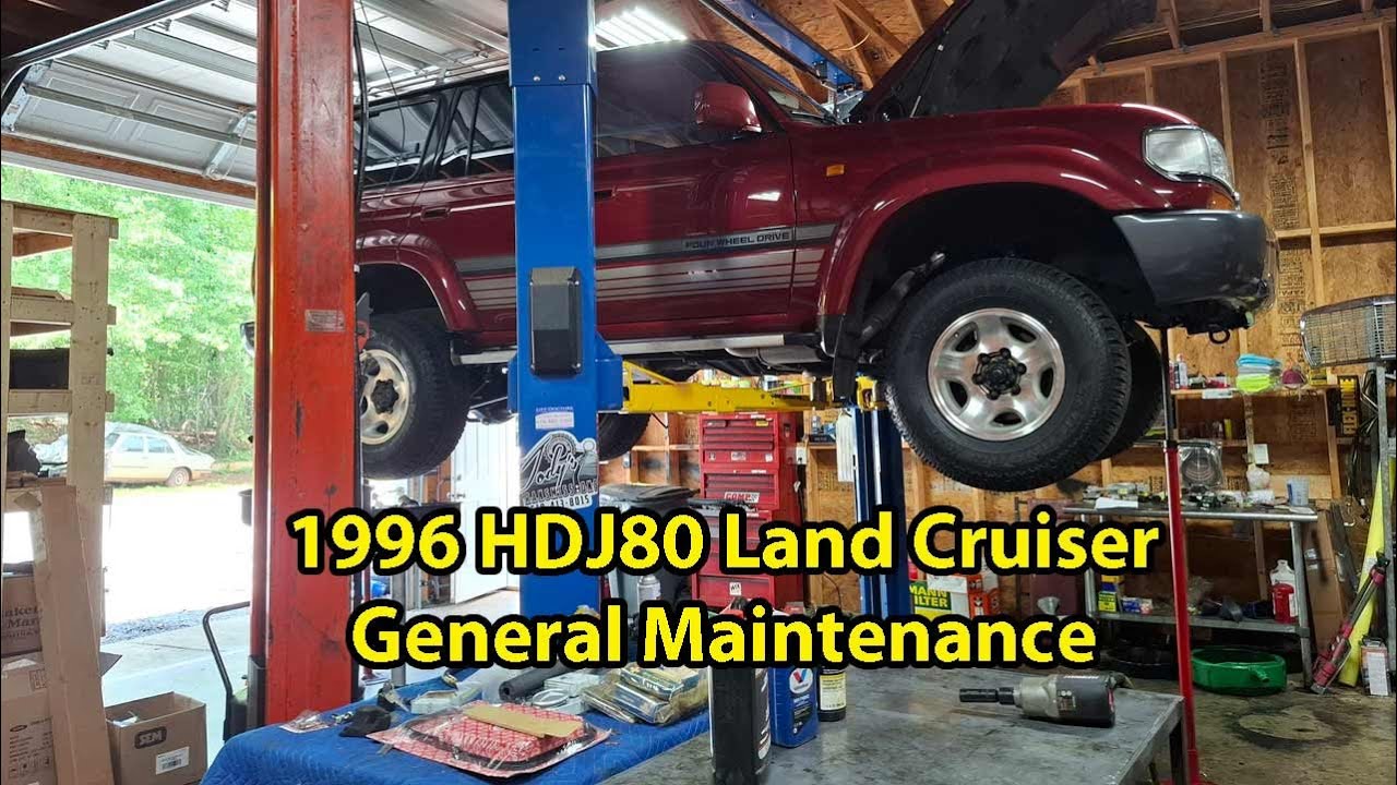 1996 HDJ80 Diesel Land Cruiser!!! - Part 3 General Maintenance