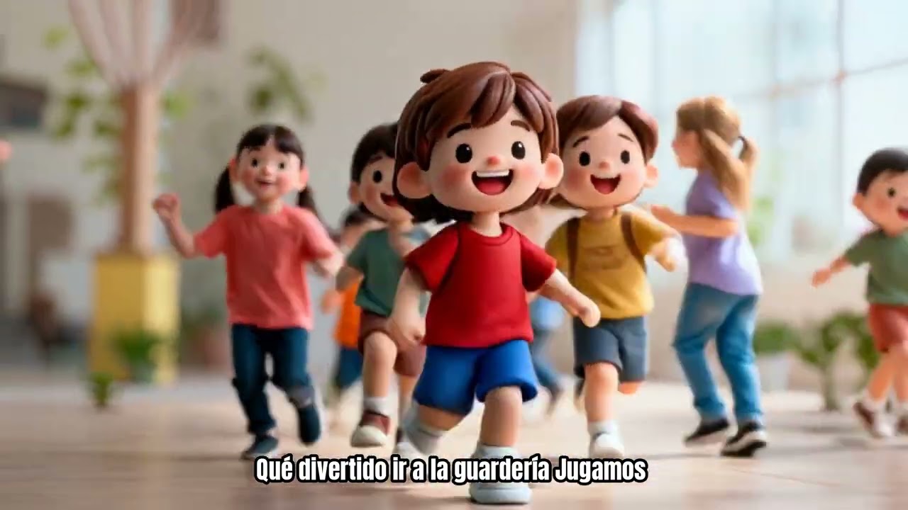 Que divertido es ir al jardín infantil
