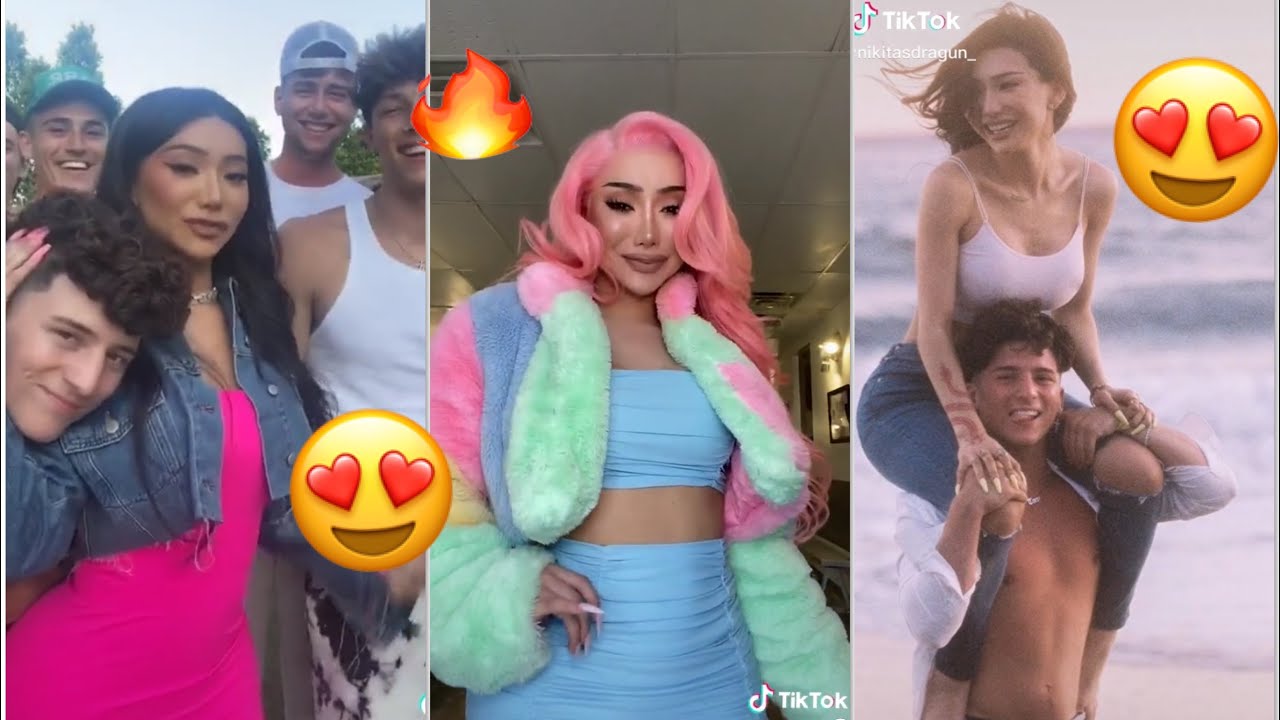 Nikita Dragun with lopez brothers Tiktok compilation