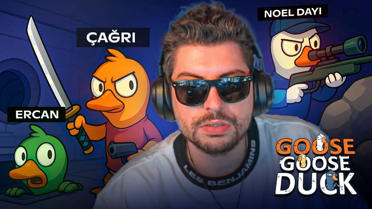 KATİL OLUP TÜM KASABANIN İÇİNDEN GEÇTİM! | Goose Goose Duck