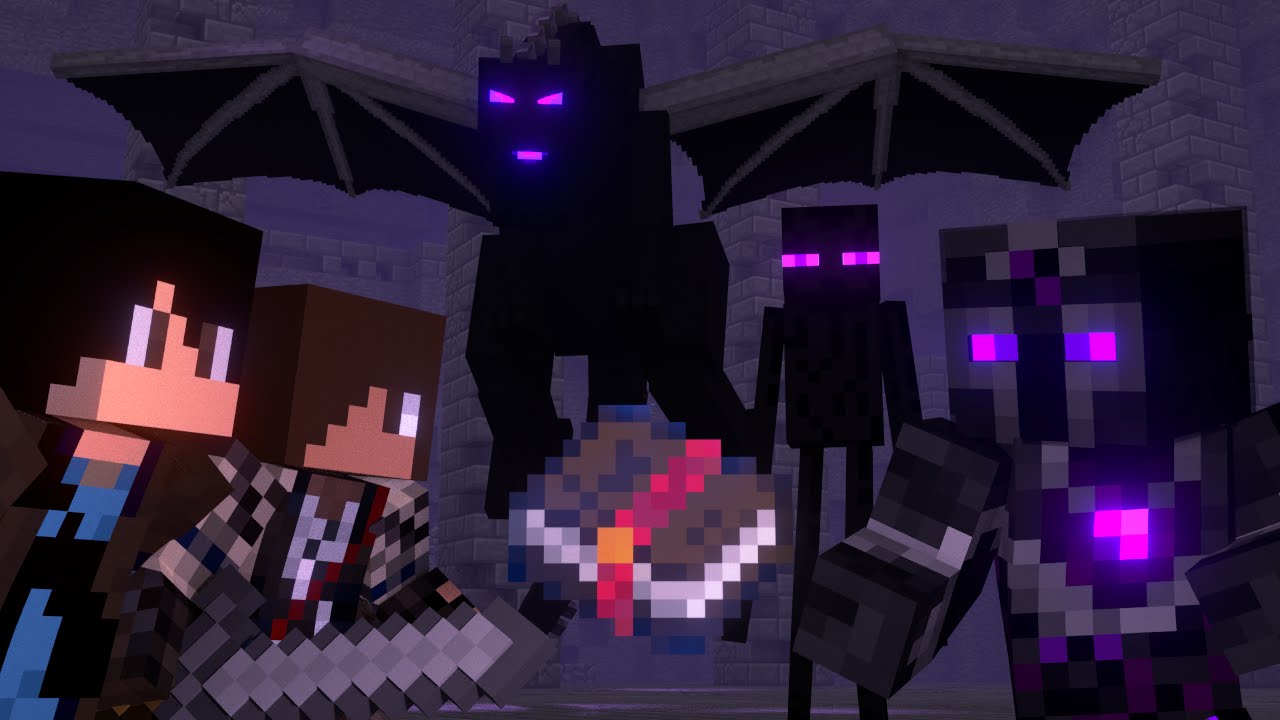 The Book of Enchantment (Minecraft Fight Animation)