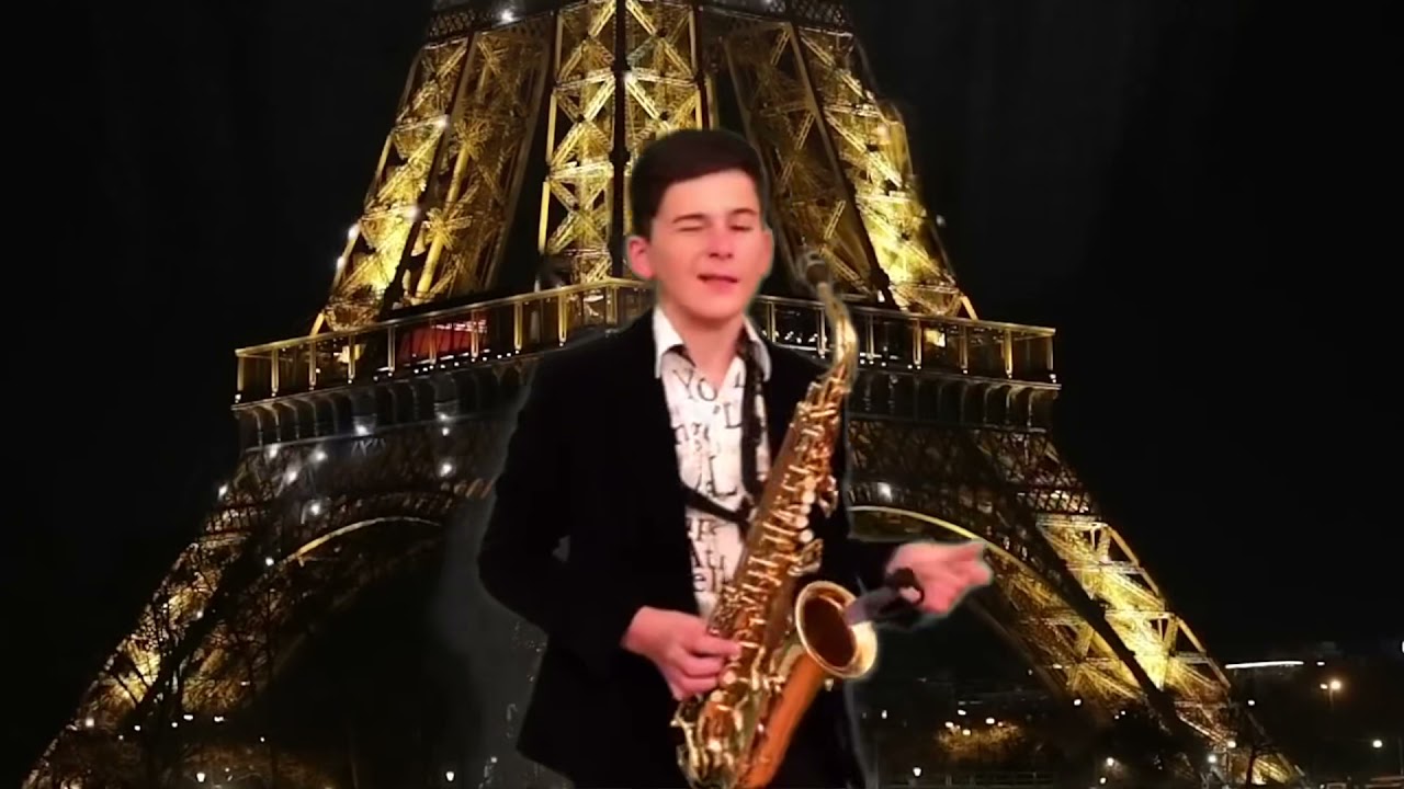 Au champs elysee/ Joe Dassin - Saxophone cover by Peter Grigorian
