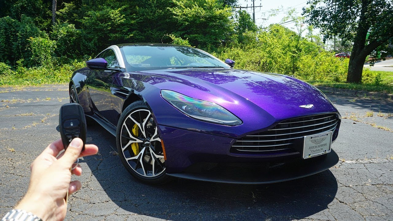 2019 Aston Martin DB11 V8: Start Up, Exhaust, Test Drive and Review