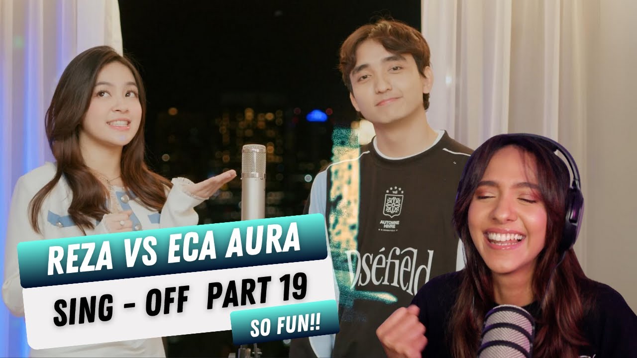 Реза - SING OFF 19 против ECA AURA | РЕАКЦИЯ!!