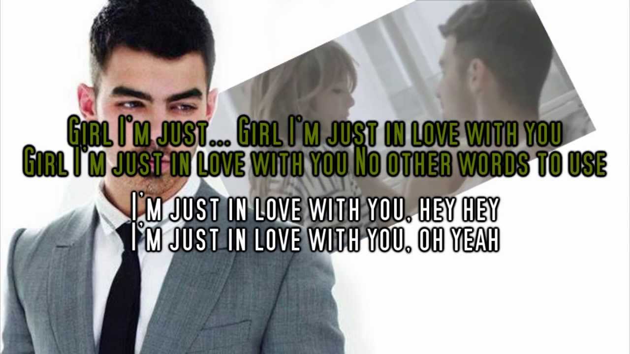 Karaoke Just in love Joe Jonas Instrumental