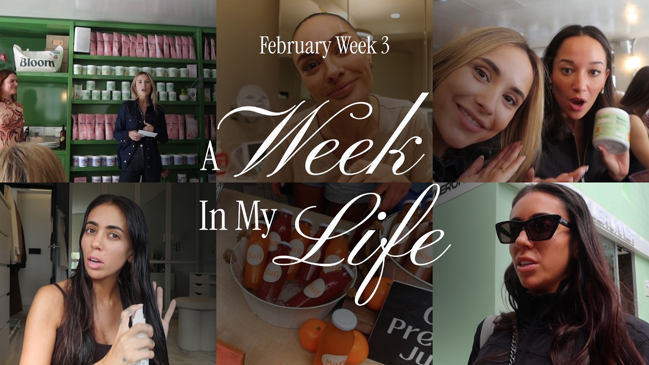 Weekly Vlog: Launch Events, Skin Treatments & Back to Sydney