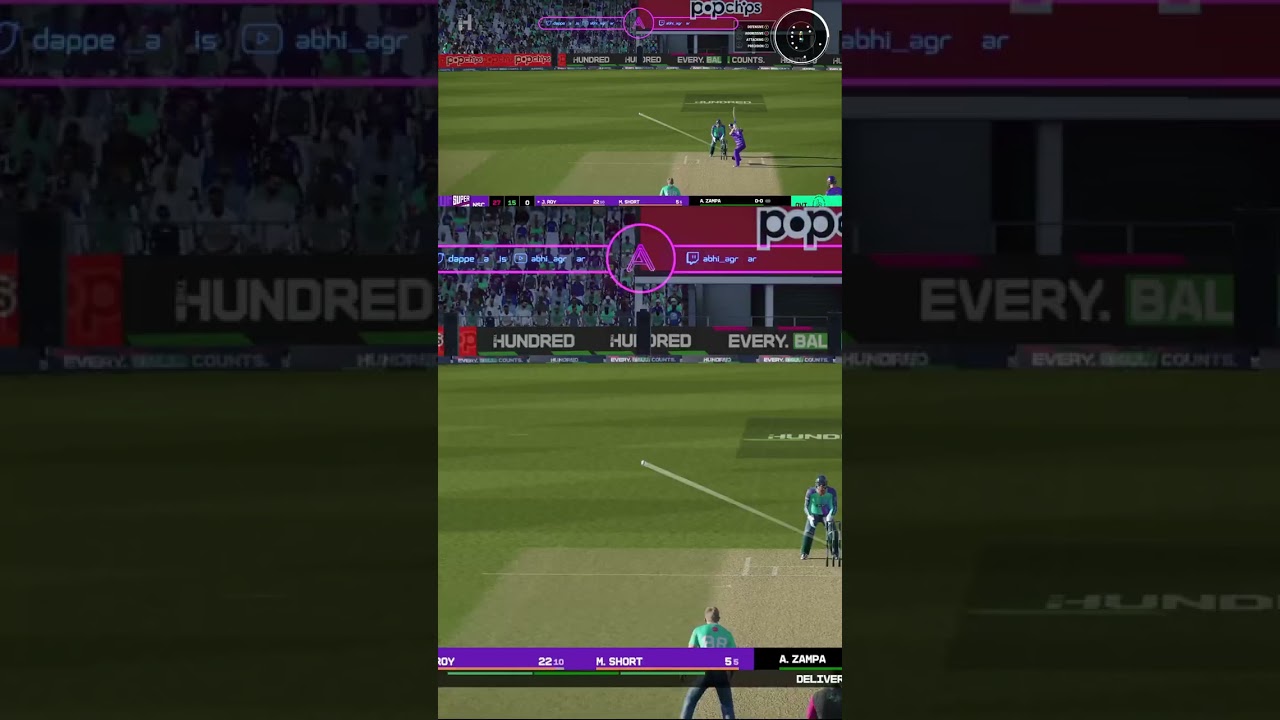 Jason Roy Smashes Zampa | Full Toss Sent Into the Crowd | The Hundred 2025 