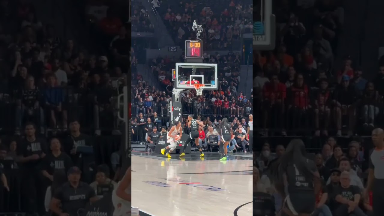 Alyssa Thomas knows how to quiet a crowd 🤫PHX-LVA | WNBA Finals