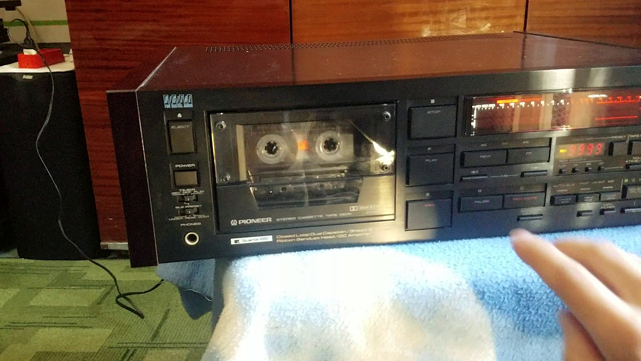 pioneer ct-a9x топовая винтажная кассетная дека