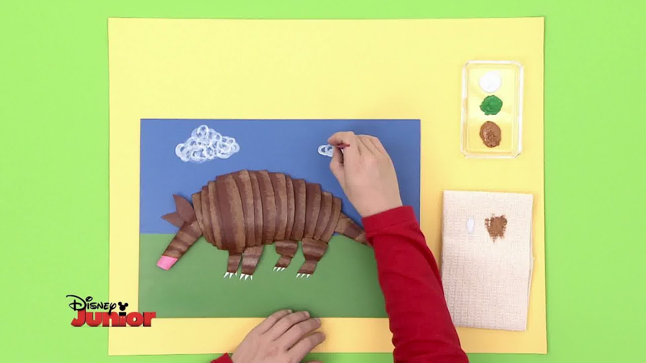 Art Attack - Patou le Tatou - Disney Junior - VF