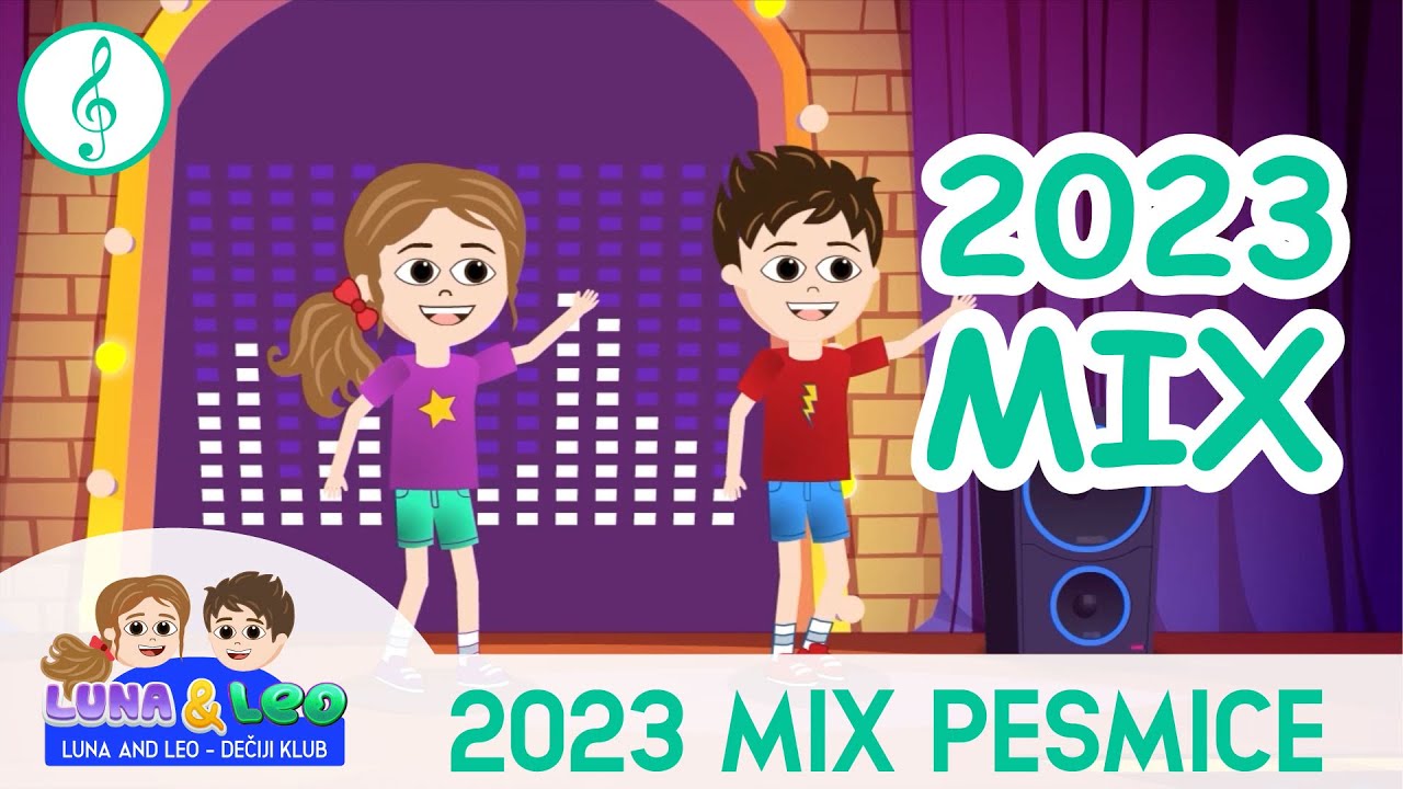2023 Mix decijih pesmica - Pesme za decu | Veliki mix | Luna i Leo 🎤🎶🎸