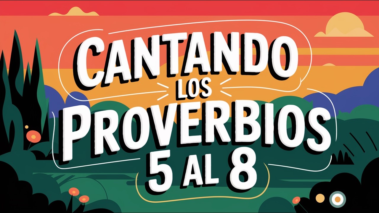 Cantando los Proverbios 5 al 8: Sabiduría que cambiará tu vida