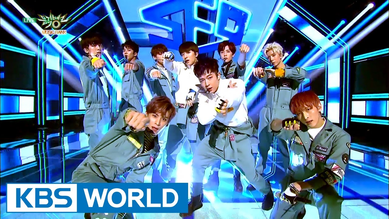 SF9 - ROAR (부르릉) [Music Bank / 2017.03.03]
