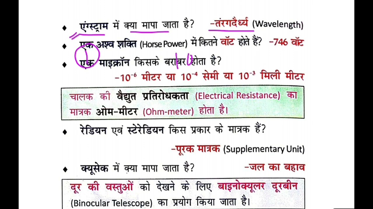 NCERT सार संग्रह Oneliner - भौतिक विज्ञान ll मापन ll ncert physics oneliner ll abhiiiiii 