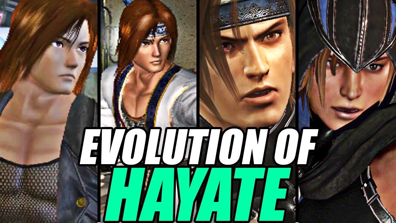 Evolution of  Hayate from Dead Or Alive (1999-2019)