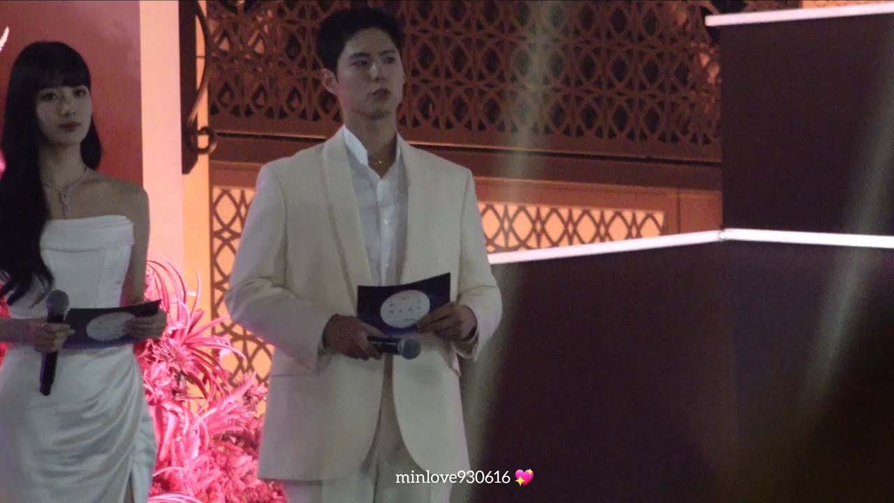 [4k직캠] 2023.04.28  백상예술대상 2부 박보검배우님 🎤