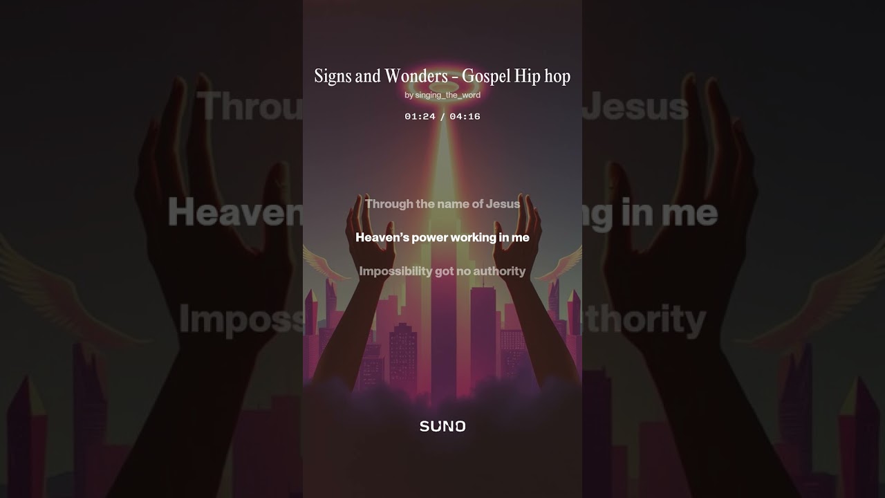 Signs and Wonders   Gospel Hip hop
