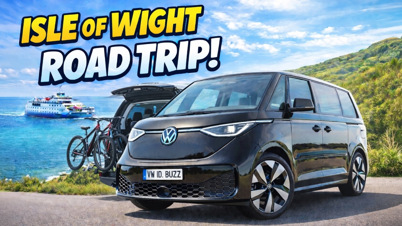 Автопутешествие по острову Уайт на Volkswagen ID.Buzz!