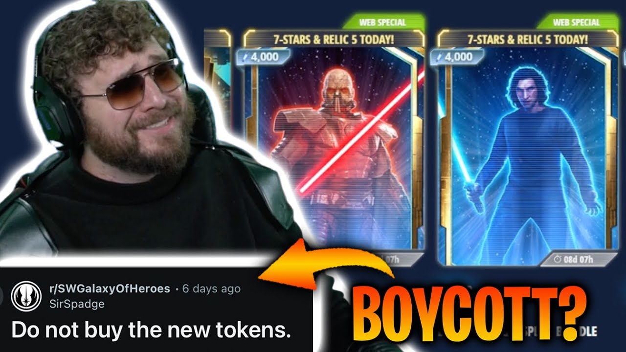 FINALLY HERE! Malgus + Ben Lightspeed Bundles! - Boycott for Lightspeed Tokens in SWGoH?