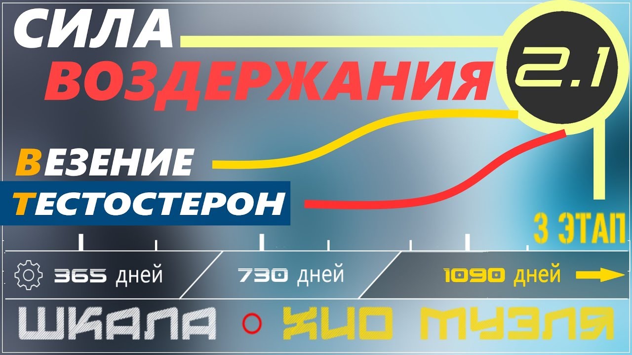 Сила воздержания 2.1 ➤ ТЕСТОСТЕРОН