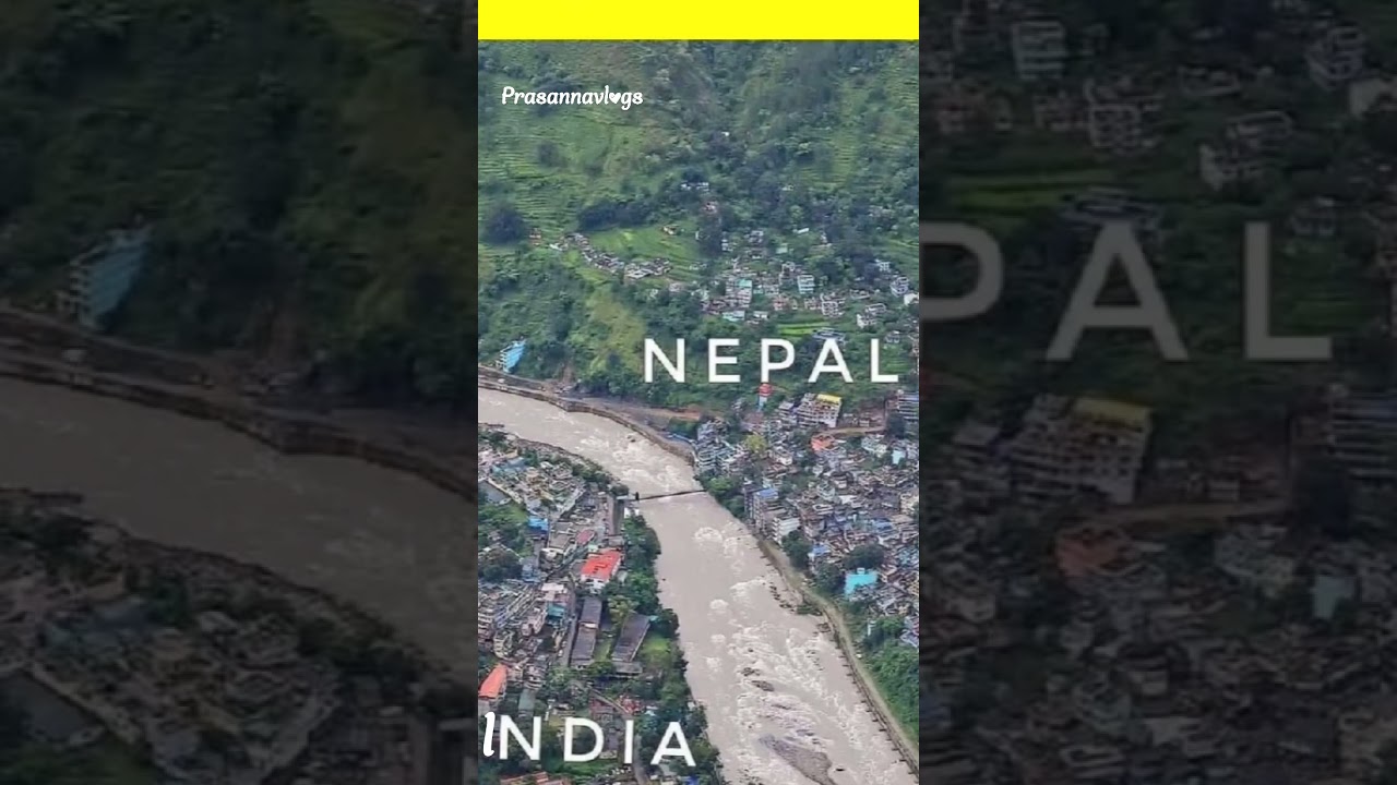 border between India and Nepal... 