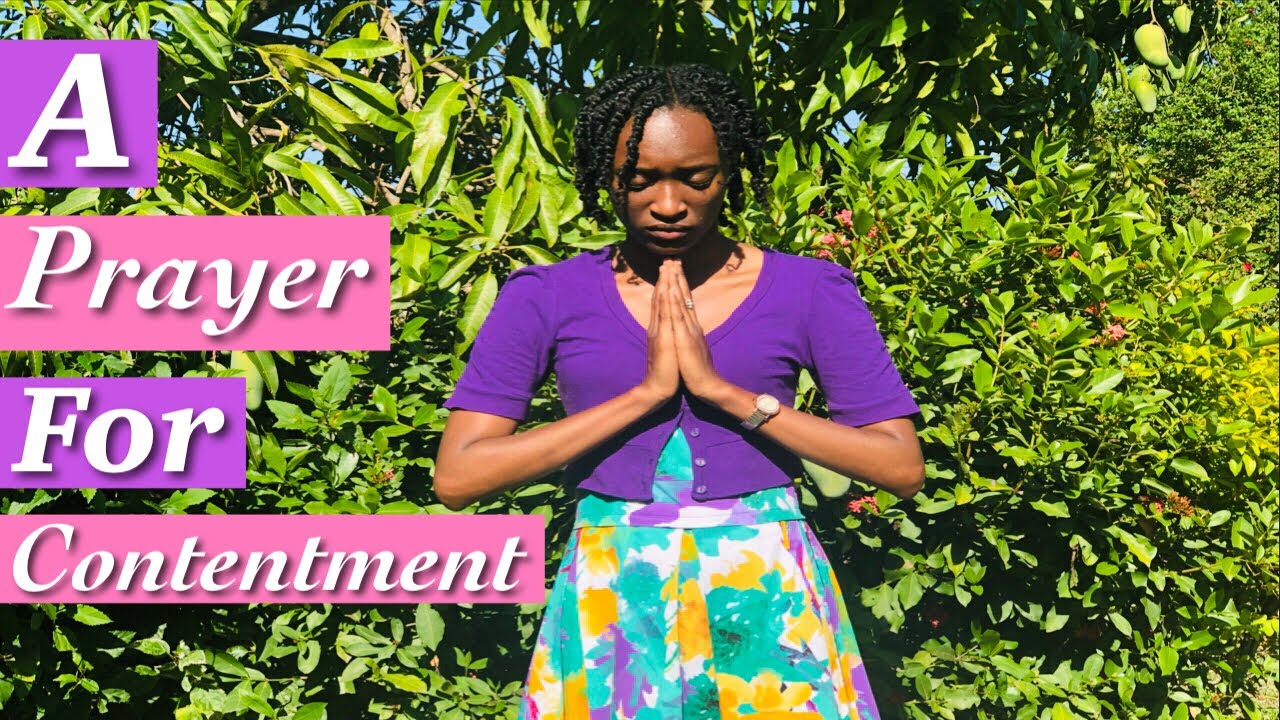 A Prayer For Contentment | Finding Contentment
