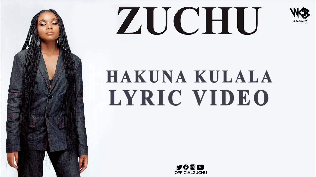 Zuchu - Hakuna Kulala (Lyric Video)