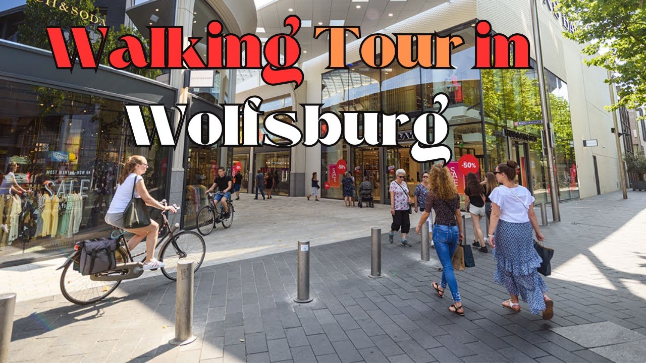 جولة مشي في فولفسبورغ| City Center, Castle & Allerpark! #Wolfsburg #Germany #walkingtour