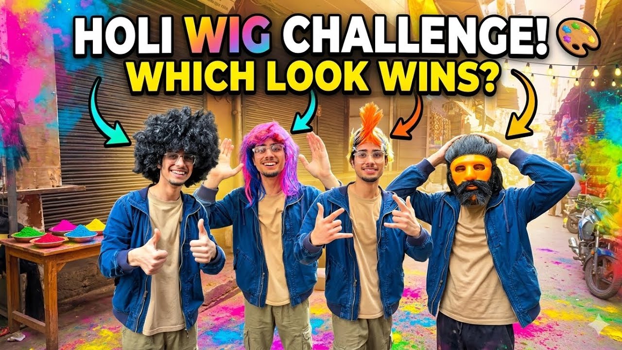 HOLI 2026 UNBELIEVABLE HOLI CHAOS! (￼ PUBLIC REACTION) 😱