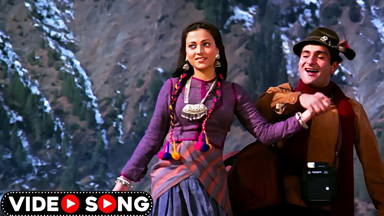 Husn Pahadon Ka 💕| उस समय का सबसे लोकप्रिय गीत ये | Best Of Lata Mangeshkar Song | Mandakini, Rajeev