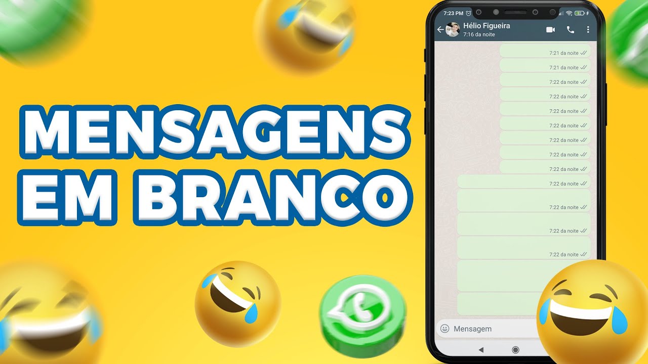 COMO ENVIAR MENSAGENS EM BRANCO NO WHATSAPP