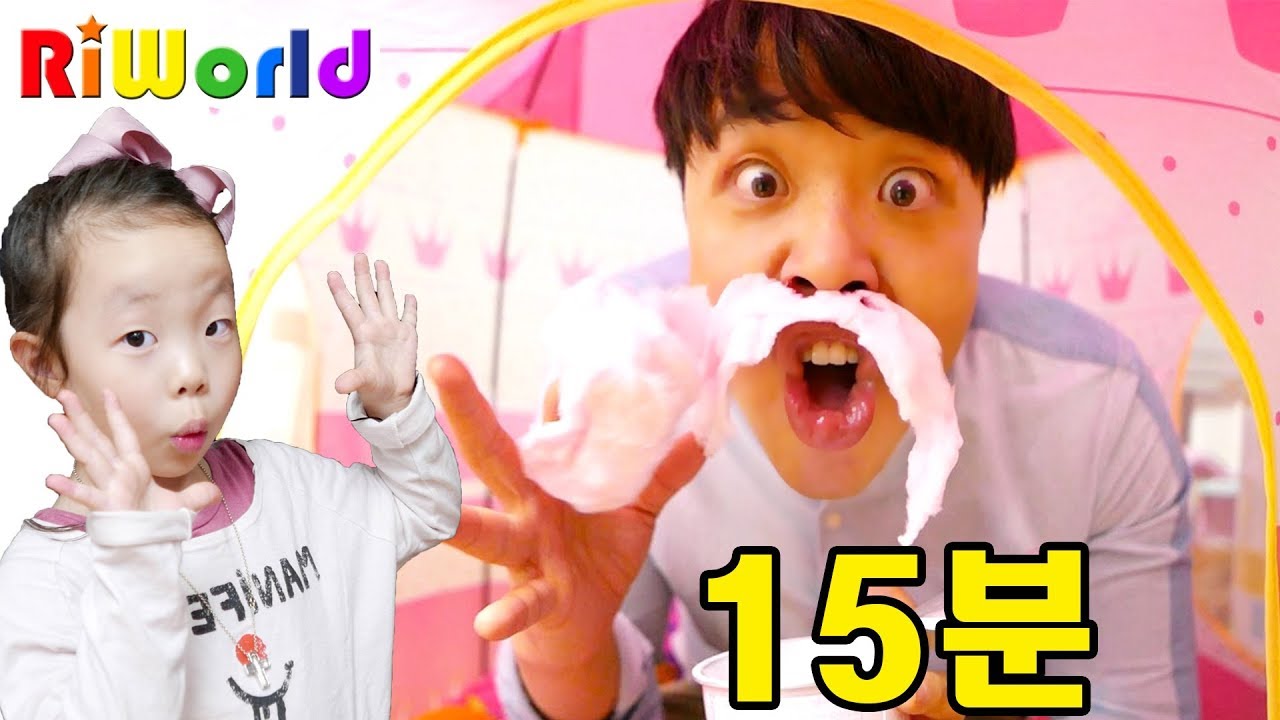 Funny Hide and Seek. Eating Jelly Chocolate Candy Play Magic Kids toy Family Fun RIWORLD
