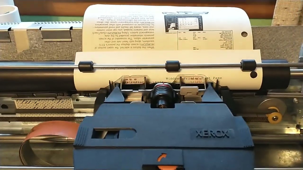 Xerox Memorywriter 6010 Hacked (prototype)