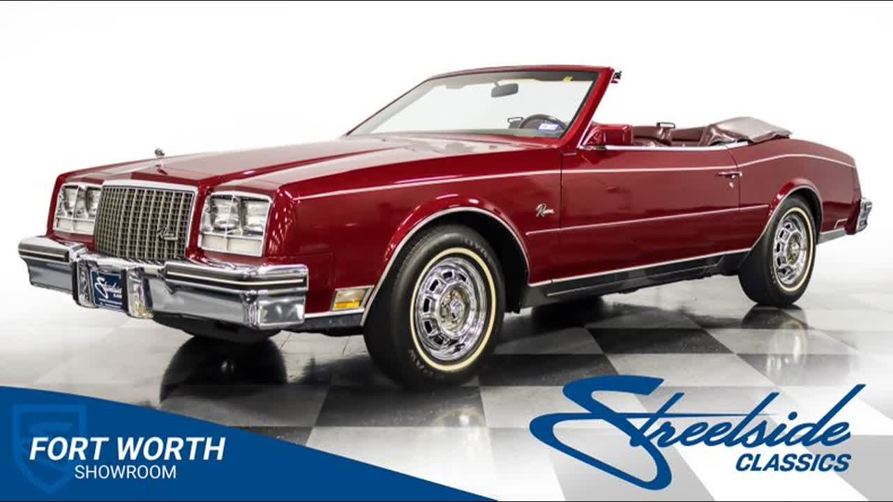 1983 Buick Riviera Convertible 7002-DFW for sale | Charlotte, Atlanta, Dallas, Tampa, Phoenix, ...