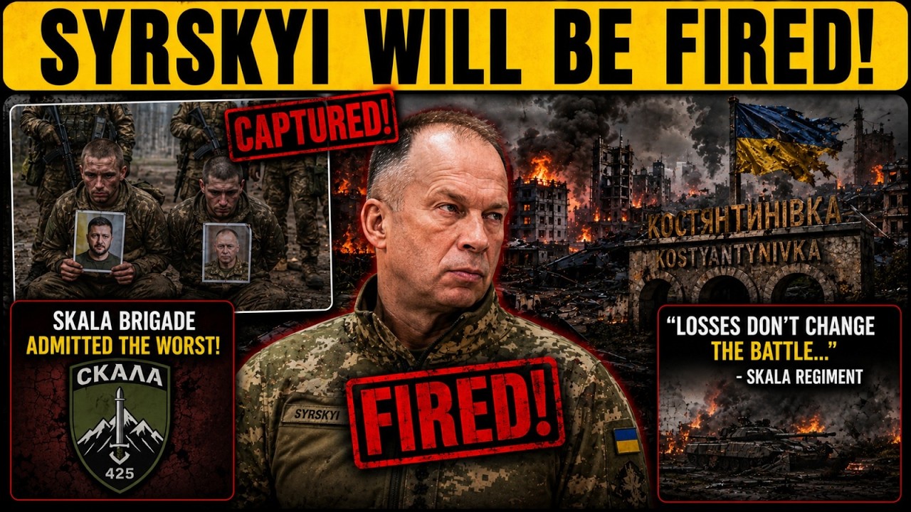 Update from Ukraine | Shocking! Syrskyi Will be Fired! Skala Brigade Admitted the Worst