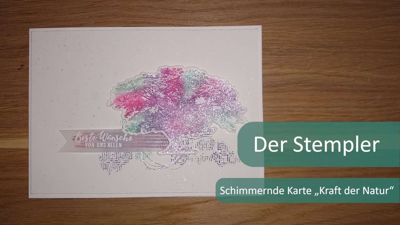 Schimmernde Karte 