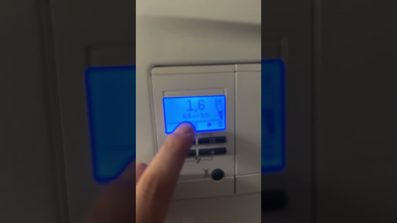Top up pressure in your boiler yourself Vaillant gas boiler