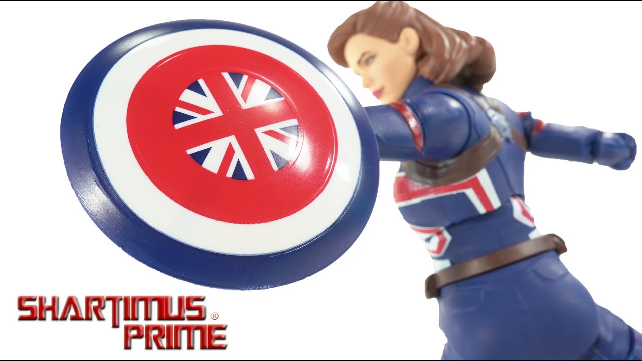 Marvel Legends Captain Carter What If? Watcher Wave Disney Plus Marvel Studios Hasbro Figure Review