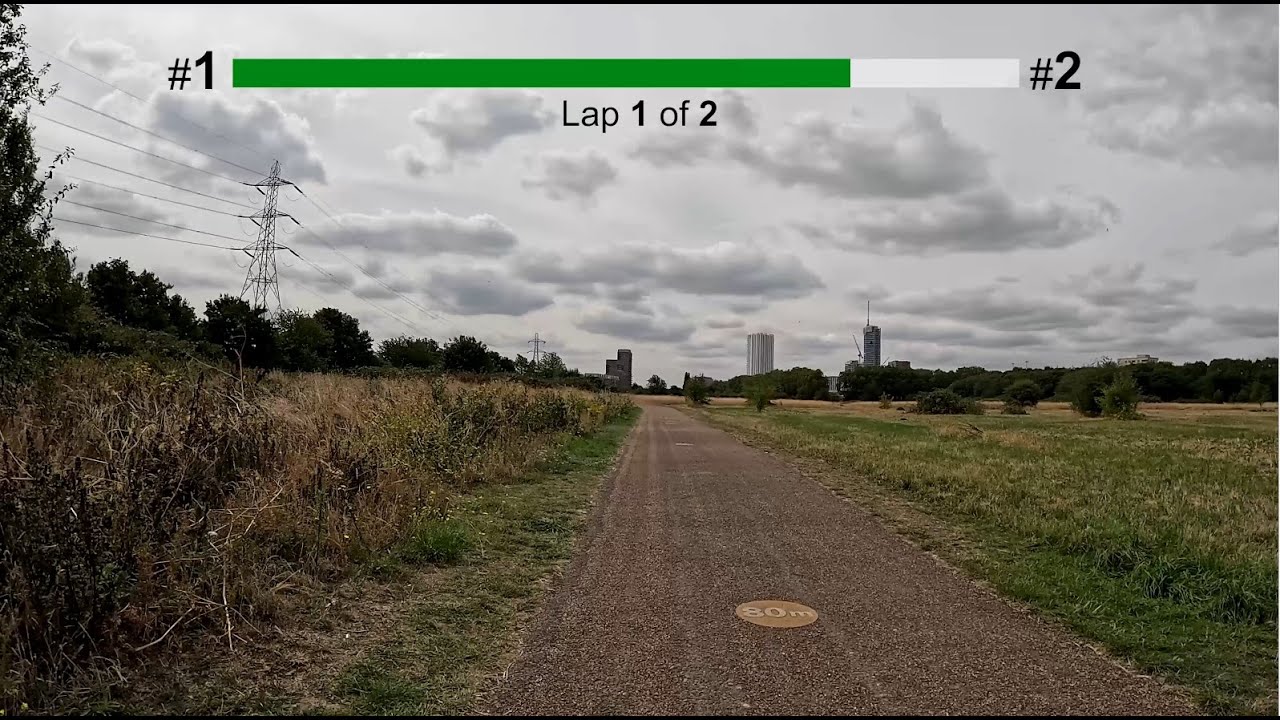 Walthamstow Wetlands North and Tottenham Marshes Marathon